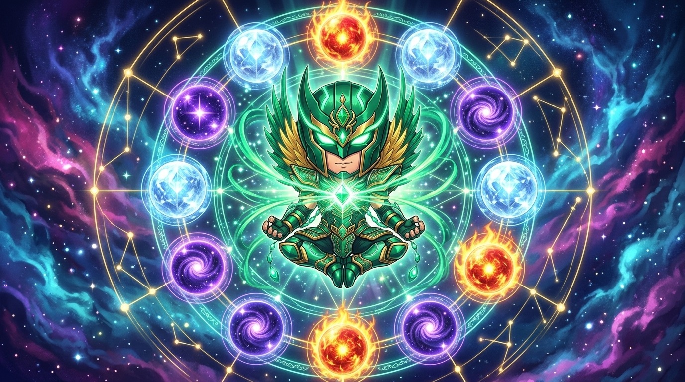 10-Slot Cosmos Mandala